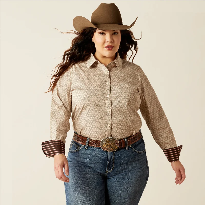 Women's Ariat Kirby Stretch Button Down Shirt #10053952X-- Spandex Blend Rayon Blend Denim Blend Women's Ariat Kirby Stretch Button Down Shirt #10053952X-- Spandex Blend Rayon Blend Denim Blend