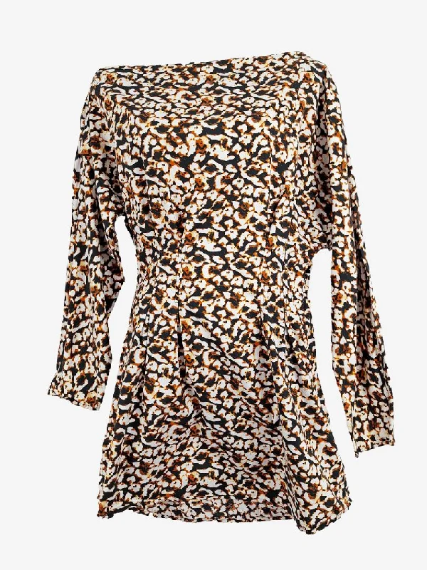 Camilla and Marc Willow Mini Dress Size 8 Elegant Velvet Mini Dress