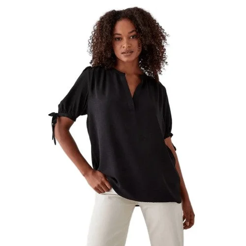 Dorothy Perkins Womens/Ladies Overhead Tall Tie Sleeves Shirt-- Modern Contemporary Chic Dorothy Perkins Womens/Ladies Overhead Tall Tie Sleeves Shirt-- Modern Contemporary Chic