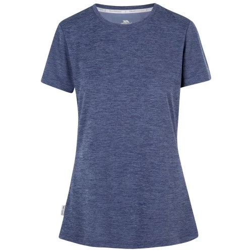 Trespass Womens/Ladies Pardon T-Shirt-- Mesh Blend Leather Blend Suede Blend