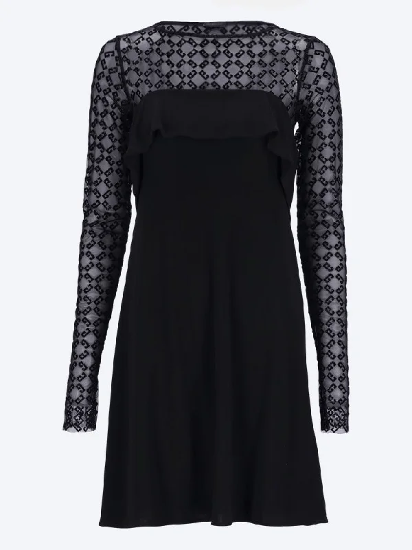 Long sleeve mini dress Classic Shift Mini Dress