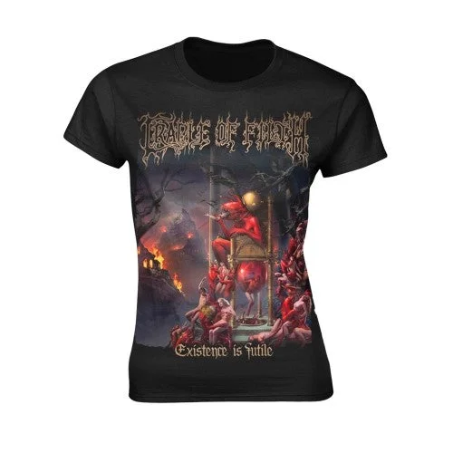 Cradle Of Filth Womens/Ladies Existence T-Shirt-- Wool Fabric Cashmere Fabric Tweed Fabric Cradle Of Filth Womens/Ladies Existence T-Shirt-- Wool Fabric Cashmere Fabric Tweed Fabric
