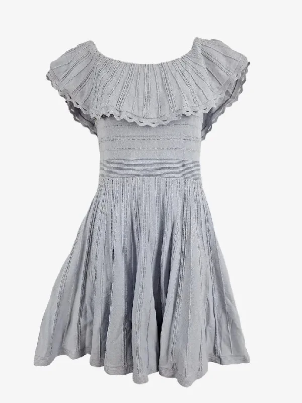 Ted Baker Dilpree Off The Shoulder Knit Mini Dress Size 10 Chic Puff Sleeve Mini Dress Ted Baker Dilpree Off The Shoulder Knit Mini Dress Size 10 Chic Puff Sleeve Mini Dress