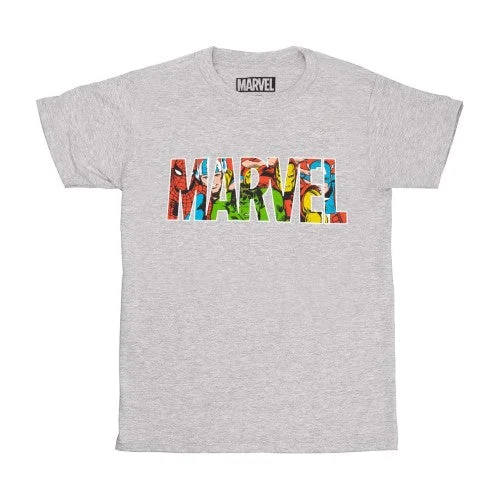 Marvel Womens/Ladies Characters T-Shirt-- Beaded Sequined Faux Fur