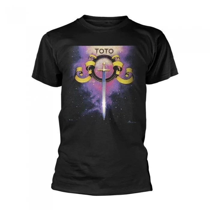 Toto Unisex Adult Album T-Shirt-- Spandex Blend Rayon Blend Denim Blend