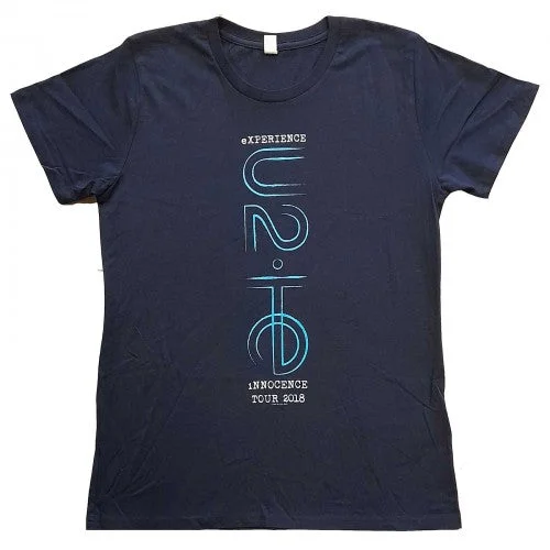 U2 Womens/Ladies I+E 2018 Tour Dates Back Print Cotton T-Shirt-- Welt Pockets Slit Pockets Flap Pockets U2 Womens/Ladies I+E 2018 Tour Dates Back Print Cotton T-Shirt-- Welt Pockets Slit Pockets Flap Pockets