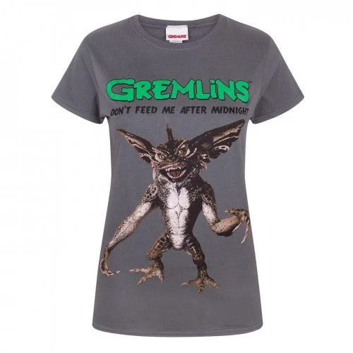 Gremlins Womens/Ladies Spike T-Shirt-- Terry Blend Velvet Blend Canvas Blend