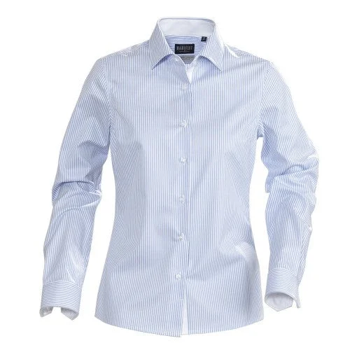 James Harvest Womens/Ladies Reno Stripe Formal Shirt-- Handmade Hand-knitted Hand-woven James Harvest Womens/Ladies Reno Stripe Formal Shirt-- Handmade Hand-knitted Hand-woven