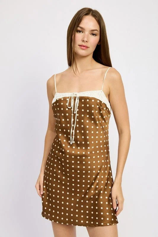 Emory Park Mixed Media Mini Dress Stylish Floral Print Mini Dress