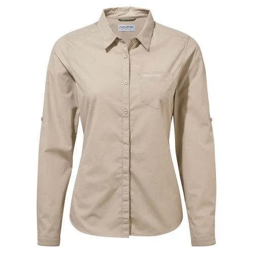 Craghoppers Womens/Ladies Kiwi II Shirt-- Oversized T-Shirt Spandex breathable