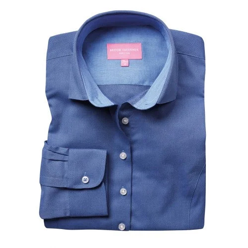 Brook Taverner Womens/Ladies Aspen Long Sleeve Oxford Shirt-- Fashionable Trendy Casual Brook Taverner Womens/Ladies Aspen Long Sleeve Oxford Shirt-- Fashionable Trendy Casual