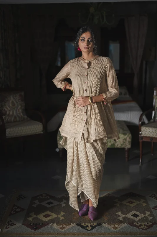 Gurnoor Shirt-- Zippered Buttoned Snapped