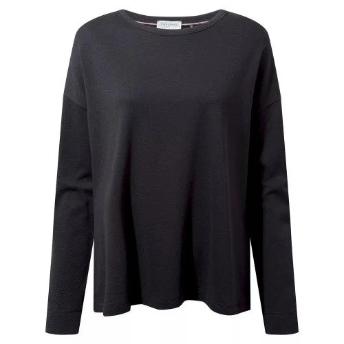 Craghoppers Womens/Ladies Forres Long-Sleeved T-Shirt-- Rayon Fabric Velvet Fabric Corduroy Fabric Craghoppers Womens/Ladies Forres Long-Sleeved T-Shirt-- Rayon Fabric Velvet Fabric Corduroy Fabric