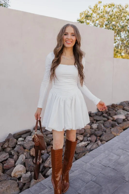 Riviera Romance Mini Dress Elegant Tulle Mini Dress