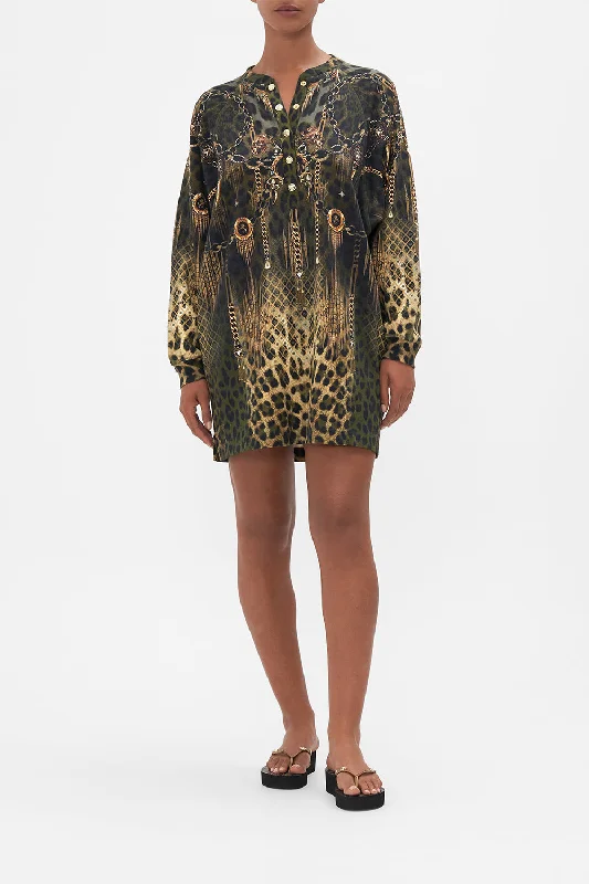 HENLEY MINI DRESS LIONS MANE Trendy Tulle Mini Dress