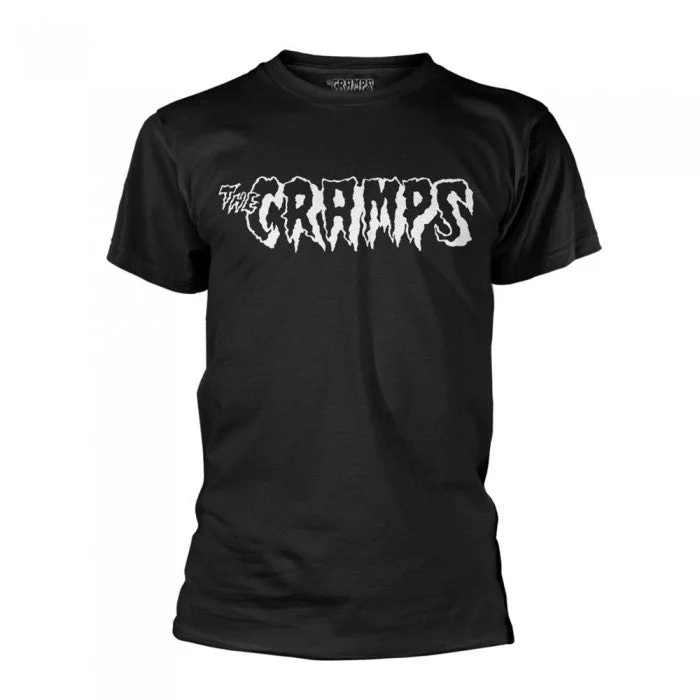 The Cramps Unisex Adult Logo T-Shirt-- Terry Blend Velvet Blend Canvas Blend