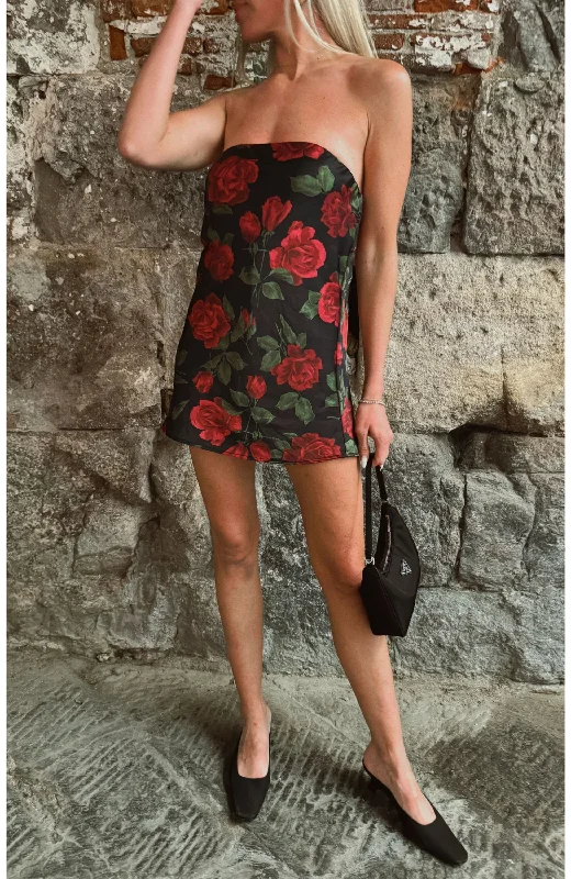 Show Me Your Mumu - Taylor Tube Mini Dress Fashionable Off-Shoulder Mini Dress