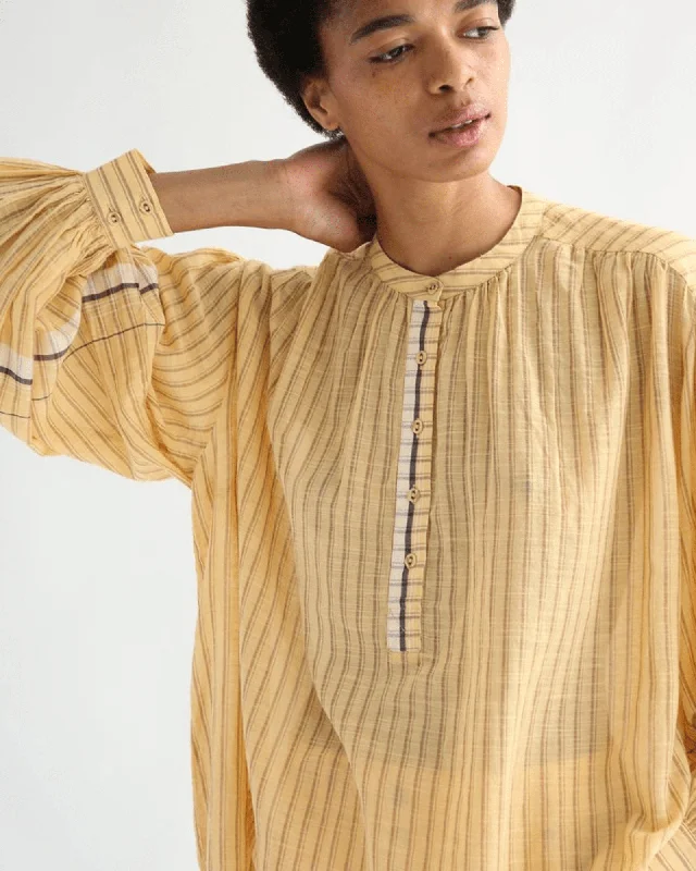 Nejma Blouse Tunic Top Short Sleeve Blouse