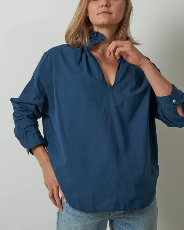 "Penelope" Blouse Sweetheart Neck Blouse