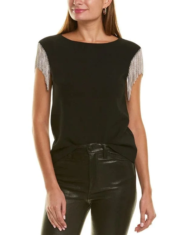"Alinda" Blouse Pleated Collar Blouse