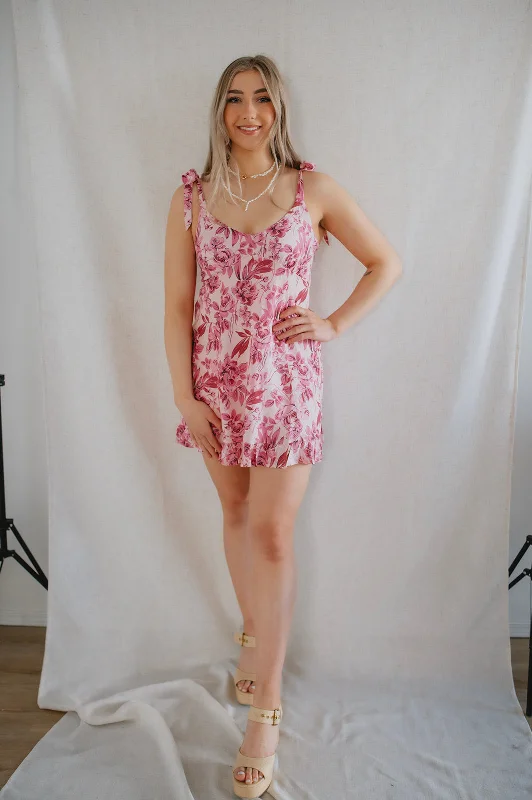 The Devyn Mini Dress by Saltwater Luxe - Prism Pink Classic Casual Mini Dress