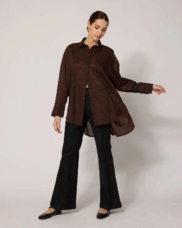 Poppy Blouse Modern Oversized Blouse