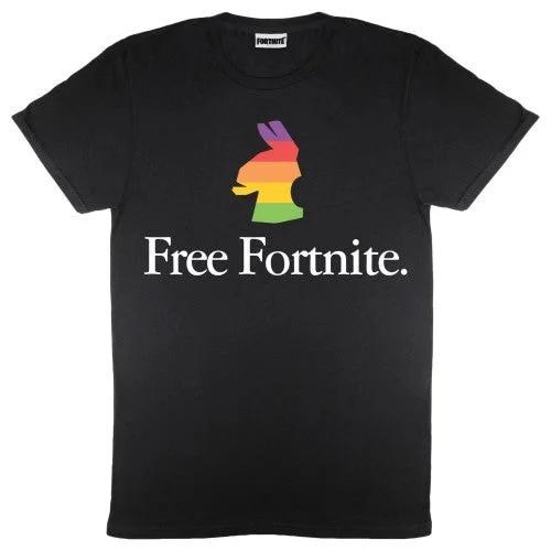 Free Fortnite Womens/Ladies Rainbow Llama Boyfriend T-Shirt-- Chenille Blend Fleece Blend Nylon Blend Free Fortnite Womens/Ladies Rainbow Llama Boyfriend T-Shirt-- Chenille Blend Fleece Blend Nylon Blend