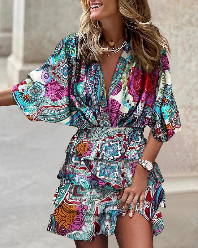Hilde® | Fashionable mini dress Comfortable Smocked Mini Dress