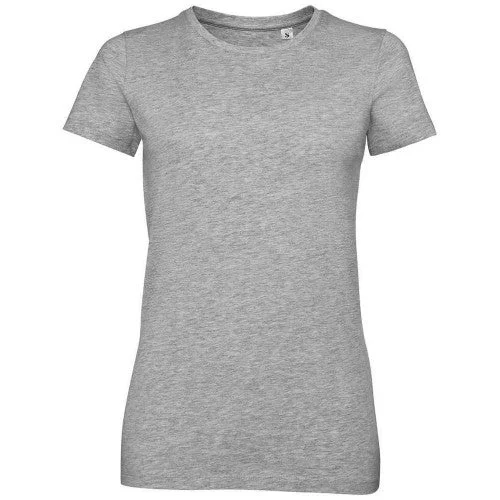 SOLS Womens/Ladies Millenium Stretch T-Shirt-- Striped Floral Plaid