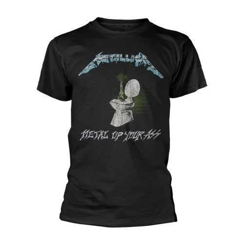 Metallica Unisex Adult Metal Up Your Ass T-Shirt-- Cozy Warm Stylish