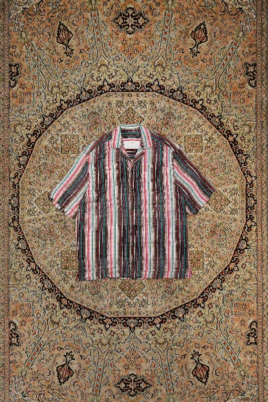 Song for the Mute S/S BOX SHIRT(BEAU)-- Welt Pockets Slit Pockets