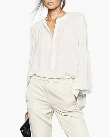 White "Gwen" Blouse Sleeveless Summer Blouse