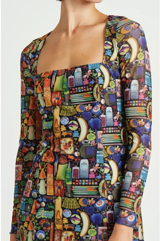 Rachel Antonoff Aiden Mini Dress | Forever Fashionable Boho-Chic Mini Dress