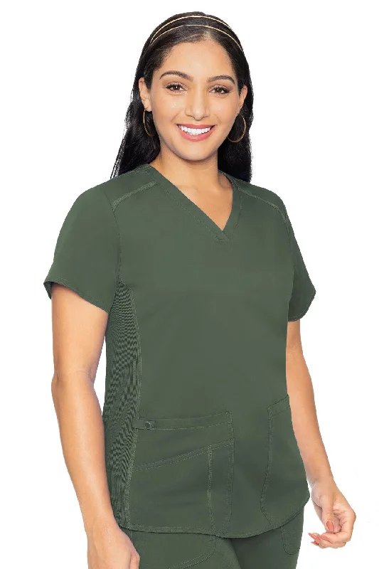 Touch V-Neck Shirttail Top-- Machine Wash Dry Clean Hand Wash