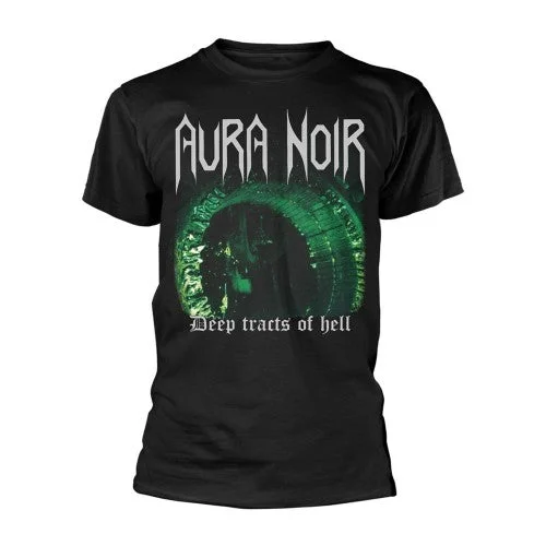 Aura Noir Unisex Adult Deep Tracts Of Hell T-Shirt-- Wool Fabric Cashmere Fabric Tweed Fabric Aura Noir Unisex Adult Deep Tracts Of Hell T-Shirt-- Wool Fabric Cashmere Fabric Tweed Fabric