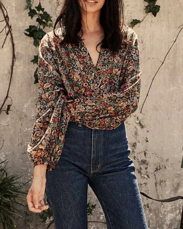 "The Jane" Blouse Classic Minimalist Blouse