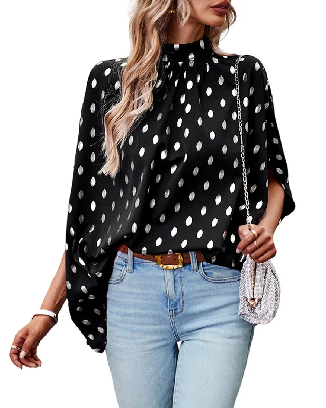 Deli.S Blouse Sweetheart Neck Blouse