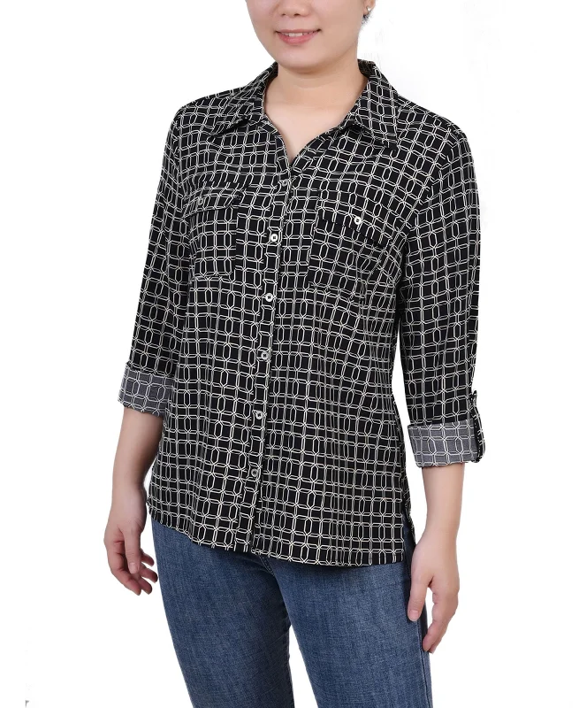 Black Gold-Tone Harlie