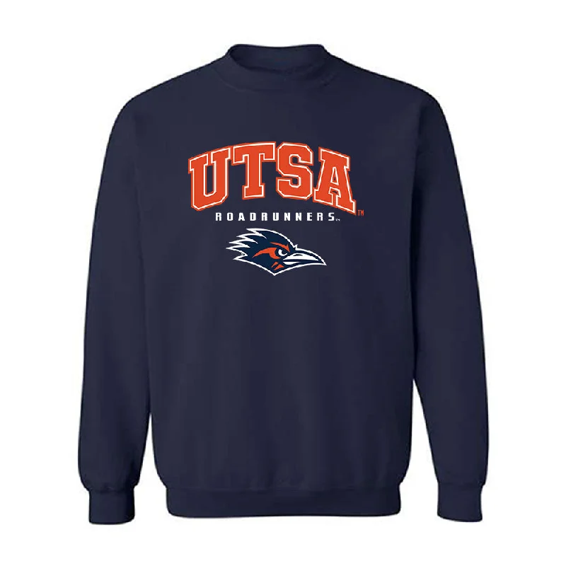 UTSA - NCAA Women's Track & Field : Oreoluwa Adamson - Classic Shersey Crewneck Sweatshirt Hoodie with Back Slit Movement Comfort UTSA - NCAA Women's Track & Field : Oreoluwa Adamson - Classic Shersey Crewneck Sweatshirt Hoodie with Back Slit Movement Comfort