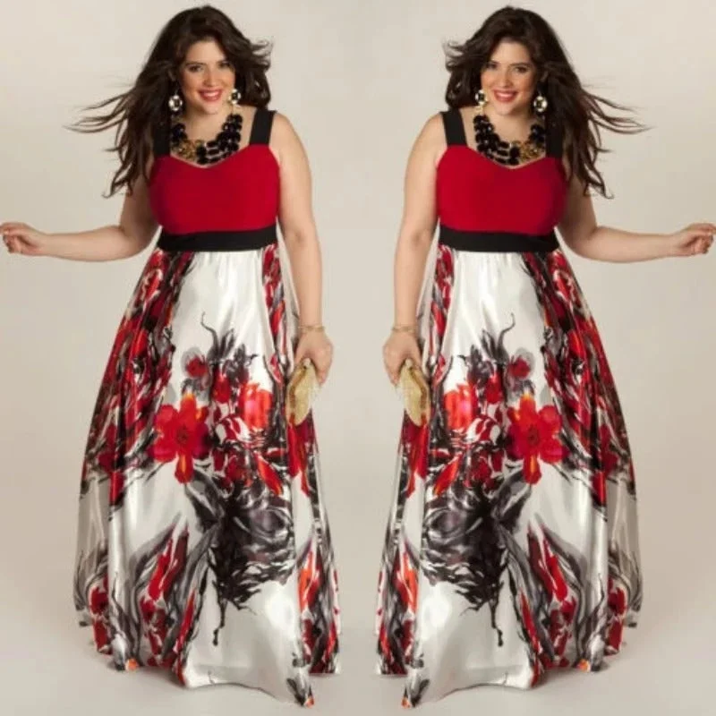 Floral Party Dress sweetheart Neckline Romantic