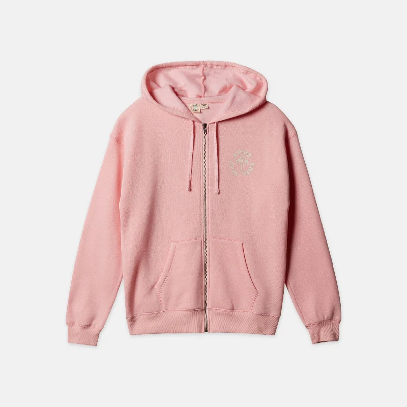 Womens Sway This Way Hoodie - Rose Hoodie with Hem Embroidery Detailed Premium