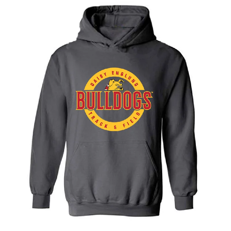 Ferris State - NCAA Women's Track & Field : Daisy Englund - Classic Fashion Shersey Hooded Sweatshirt Hoodie with Ribbed Neckline Snug Warm Ferris State - NCAA Women's Track & Field : Daisy Englund - Classic Fashion Shersey Hooded Sweatshirt Hoodie with Ribbed Neckline Snug Warm