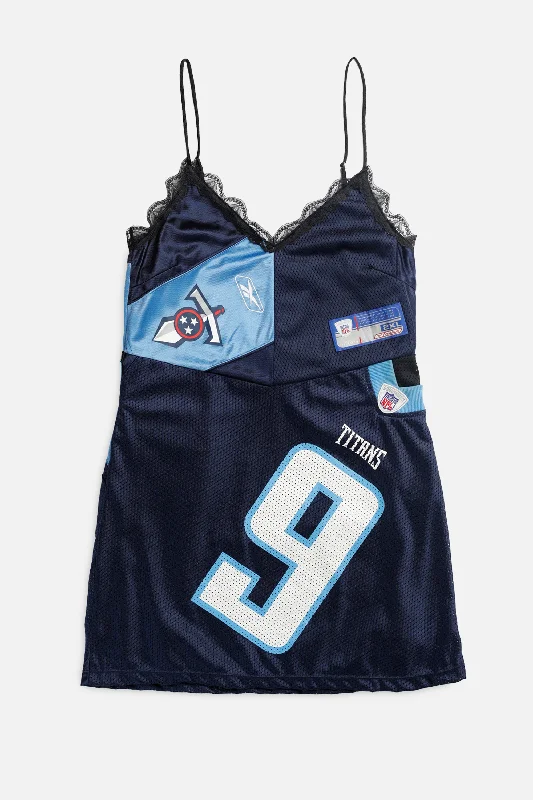 Rework Tennessee Titans NFL Lace Dress - M Tunics Mesh breathable