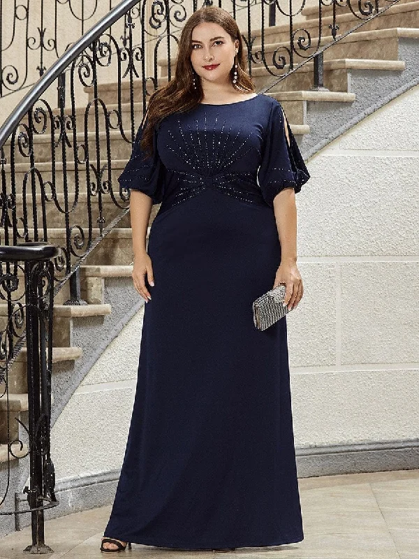 Mermaid Affair Plus Size Party Dress for Women Tunics Sophisticated sleek