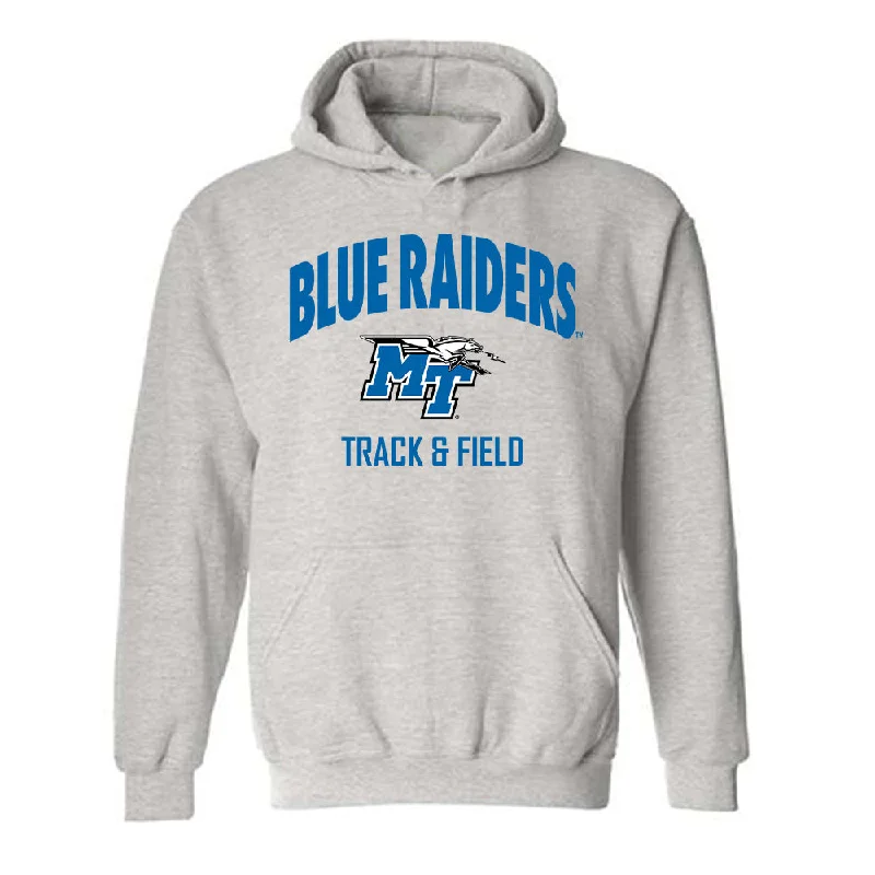MTSU - NCAA Women's Track & Field : Xarya Udoumana - Classic Shersey Hooded Sweatshirt Hoodie with Illustration Artistic Creative MTSU - NCAA Women's Track & Field : Xarya Udoumana - Classic Shersey Hooded Sweatshirt Hoodie with Illustration Artistic Creative