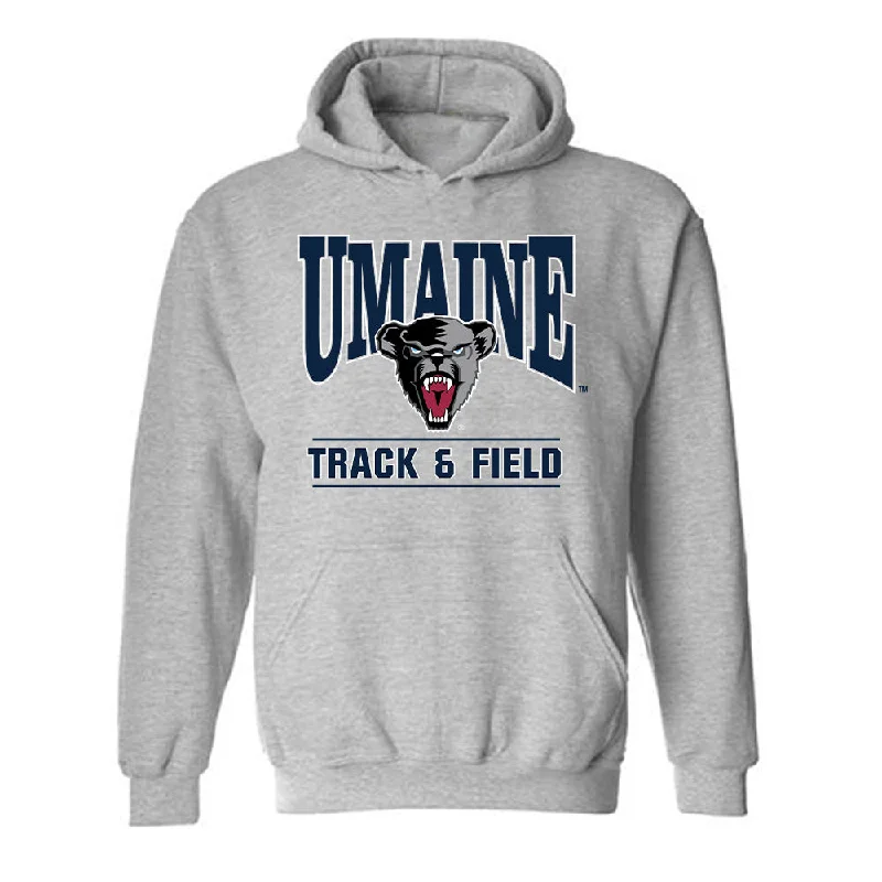 Maine - NCAA Women's Track & Field : Riley Gavigan - Classic Fashion Shersey Hooded Sweatshirt Hoodie with Print Artistic Unique Maine - NCAA Women's Track & Field : Riley Gavigan - Classic Fashion Shersey Hooded Sweatshirt Hoodie with Print Artistic Unique