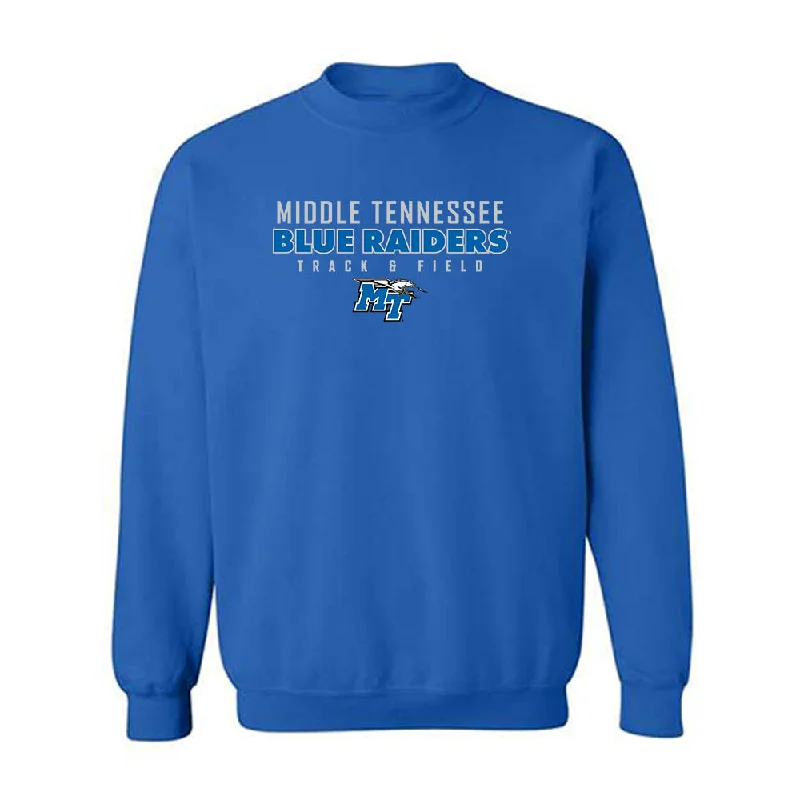 MTSU - NCAA Women's Track & Field : Xarya Udoumana - Generic Shersey Crewneck Sweatshirt Hoodie with Rhinestones Sparkly Elegant MTSU - NCAA Women's Track & Field : Xarya Udoumana - Generic Shersey Crewneck Sweatshirt Hoodie with Rhinestones Sparkly Elegant