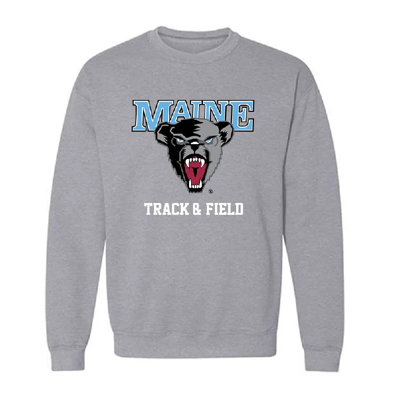 Maine - NCAA Women's Track & Field : Riley Gavigan - Classic Shersey Crewneck Sweatshirt Hoodie with Zipper Versatile Modern Maine - NCAA Women's Track & Field : Riley Gavigan - Classic Shersey Crewneck Sweatshirt Hoodie with Zipper Versatile Modern