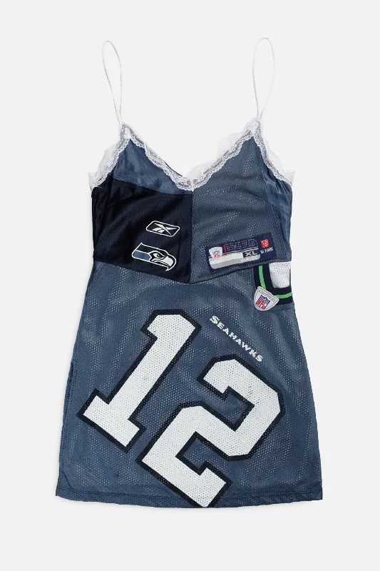 Rework Seattle Seahawks NFL Lace Dress - XS Tunics Recommended stylist