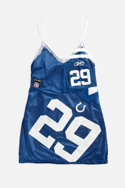 Rework Indianapolis Colts NFL Lace Dress - S Tunics Occasion special